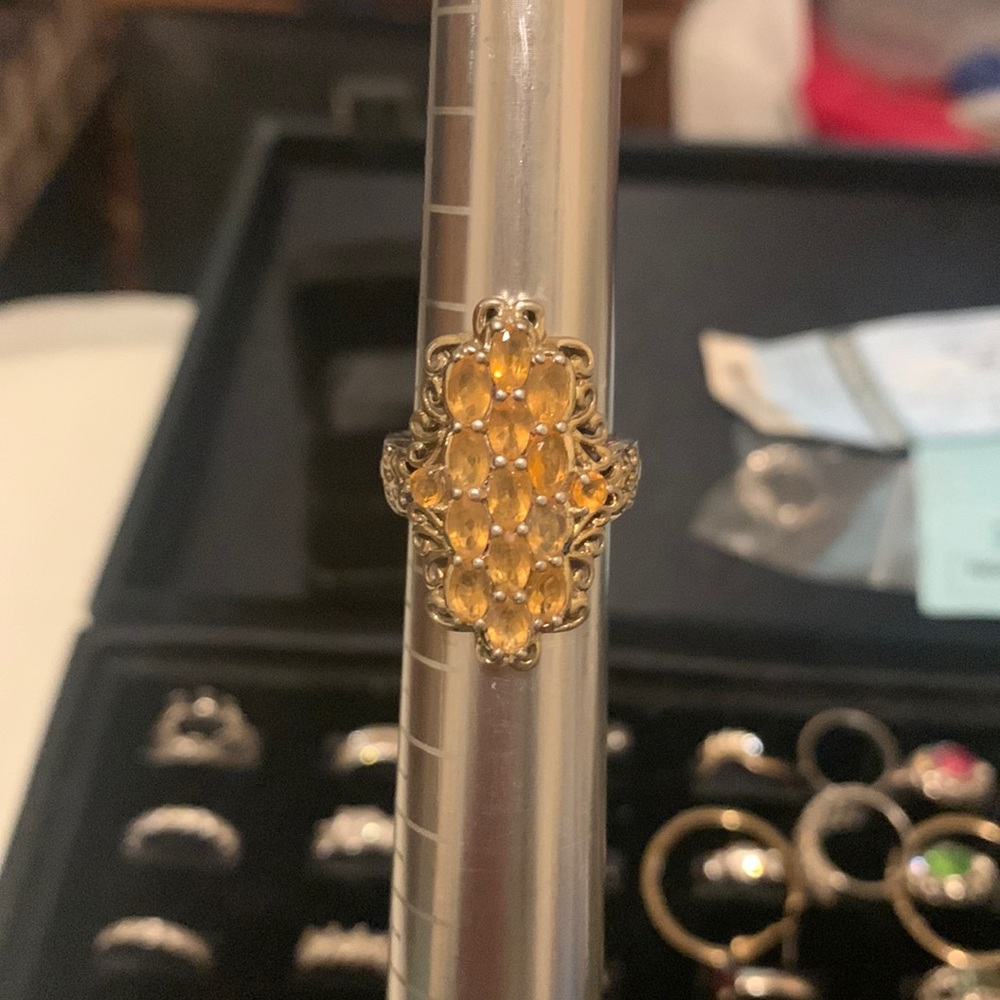 Vintage citrine ring